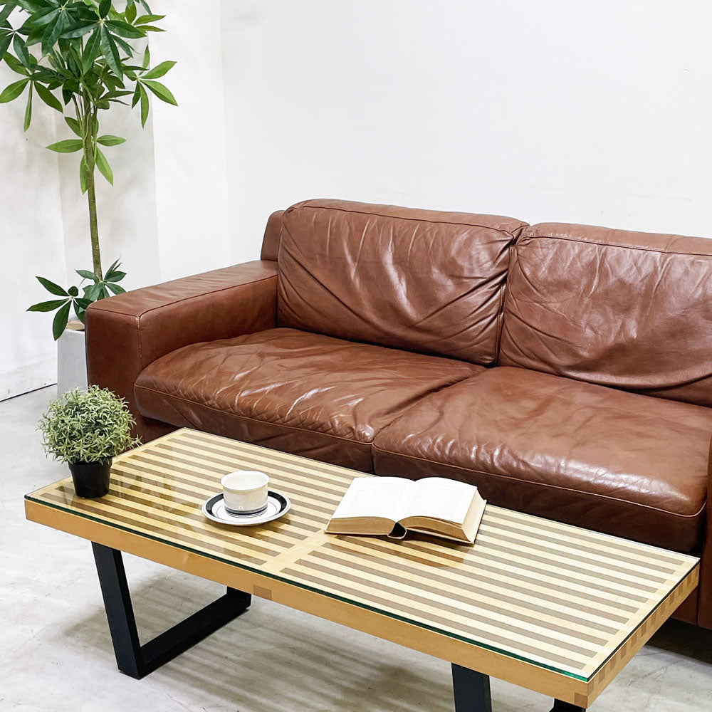 イデー IDEE セリュー ソファ SERIEUX SOFA 2Pソファ 2人掛け 2シーター ショコラ chocolate 本革 定価 ￥399,900- ～甘さ控えめ～
