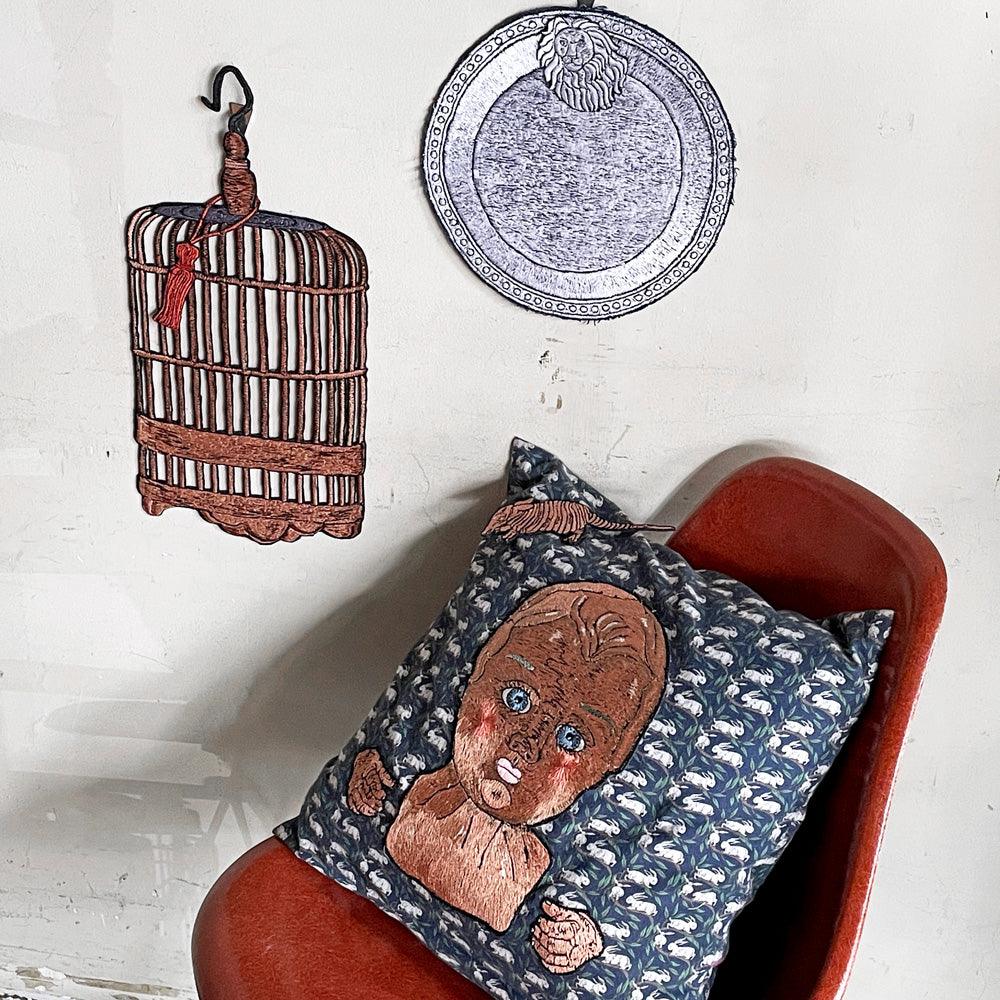 特集：ママカロン ma.macaron ハンドメイド 刺繍作品 ～ 刺繍で彩る空間 ～