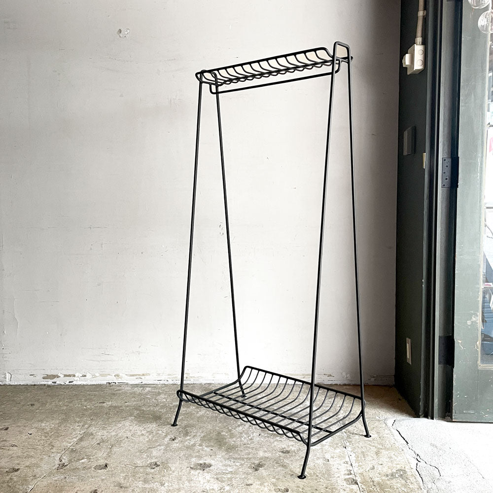 【自由が丘店】ウニコ unico ステラ STELLA ワイドハンガー ハンガーラック アイアン ブラック H155cm インダストリアル レトロ 買取させていただきました。