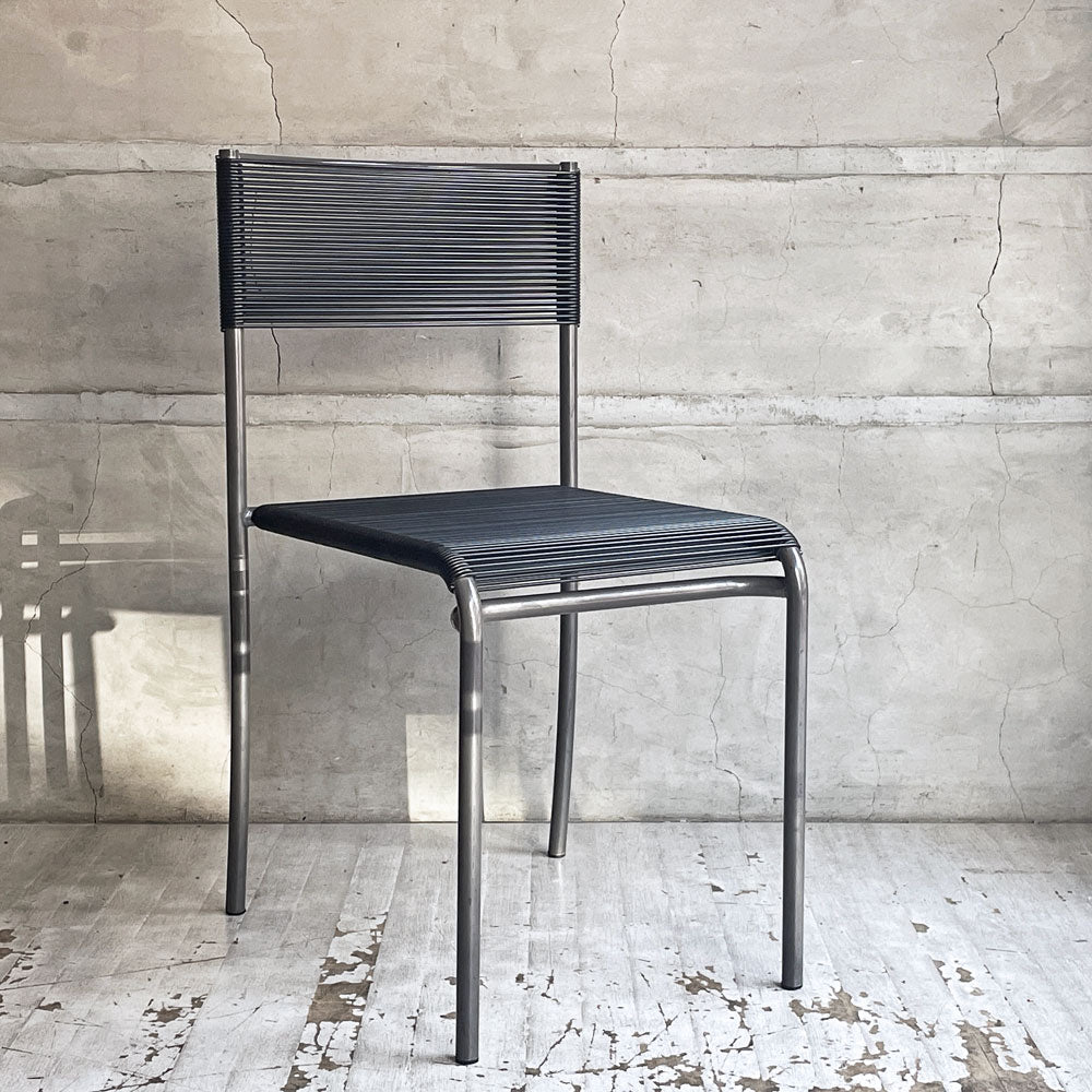 【学芸大学店】アリアス Alias スパゲッティチェア Spaghetti ジェミニ100 Gemini スタッキングチェア ブラック モダンデザイン MoMA 買取させていただきました。