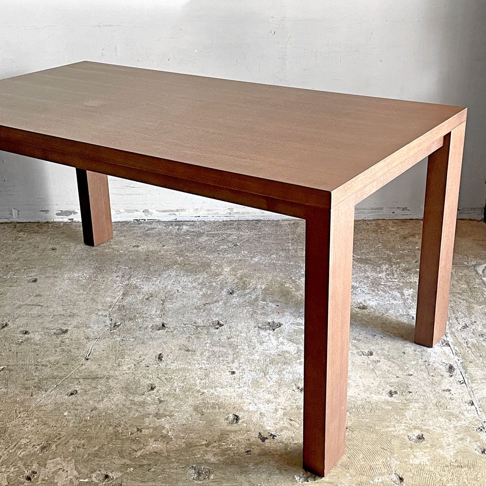 【自由が丘店】アクタス ACTUS パラ PALA ダイニングテーブル アッシュ材 ダークブラウン ラッカー塗装 W150cm 廃番 買取させていただきました。
