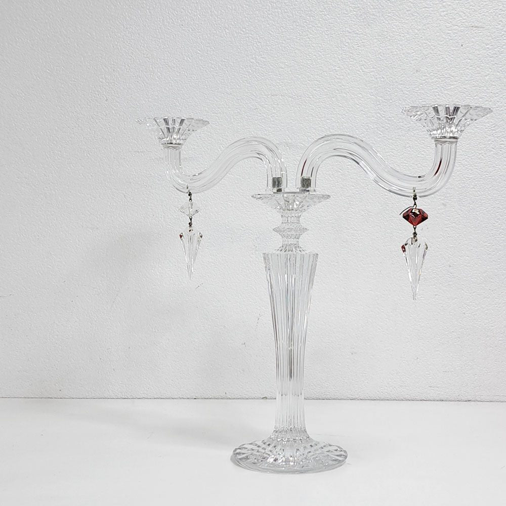 【祖師ヶ谷大蔵店】バカラ Baccarat ミルニュイ MILLE NUITS キャンドルスタンド 燭台 ロウソク 2灯 マティアス Mathias クリスタルガラス フランス 箱付き 買取させていただきました。