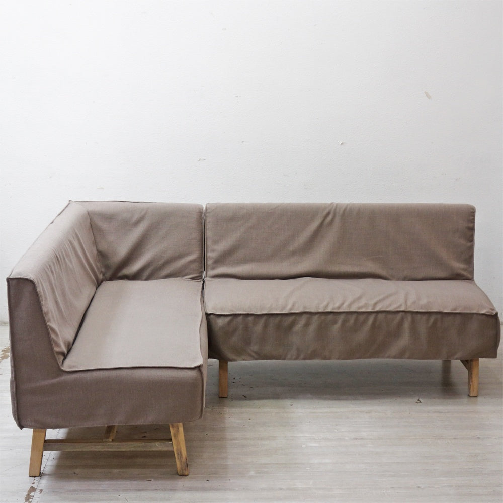 【祖師ヶ谷大蔵店】ウニコ unico マノア MANOA ベンチ バックレスト & アームソファ カバーリング アカシア無垢材  買取させていただきました