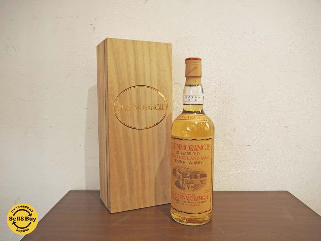 古酒 未開栓 グレンモーレンジィ GLENMORANGIE ウイスキー スコッチ シングルモルト 43度 750ml 中古品 買い取りしました。