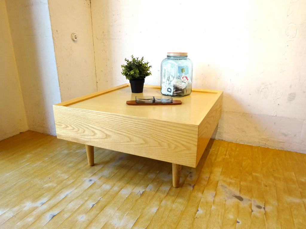 グラフ graf デイベッド コーナーテーブル Daybed Corner Table ホワイトアッシュ センターテーブル adシリーズ 相合家具 定価 14.8万円 下北沢店 中古品 買い取りしました。