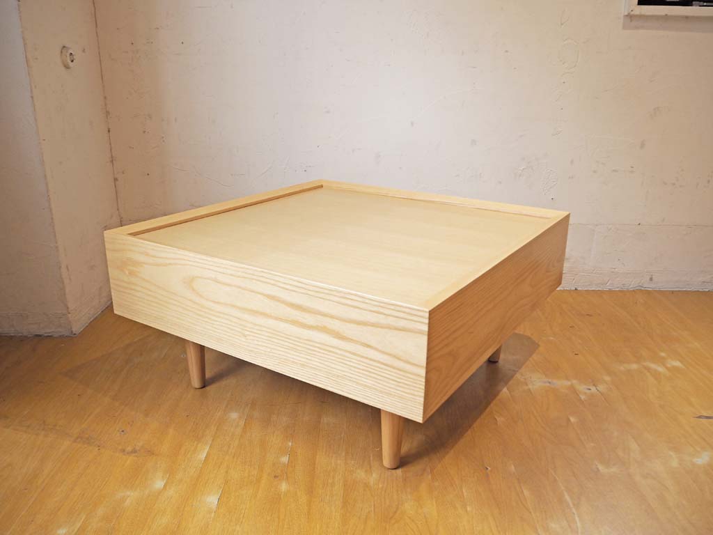 グラフ graf デイベッド コーナーテーブル Day bed corner table センターテーブル ホワイトアッシュ材 中古品 買い取りしました。