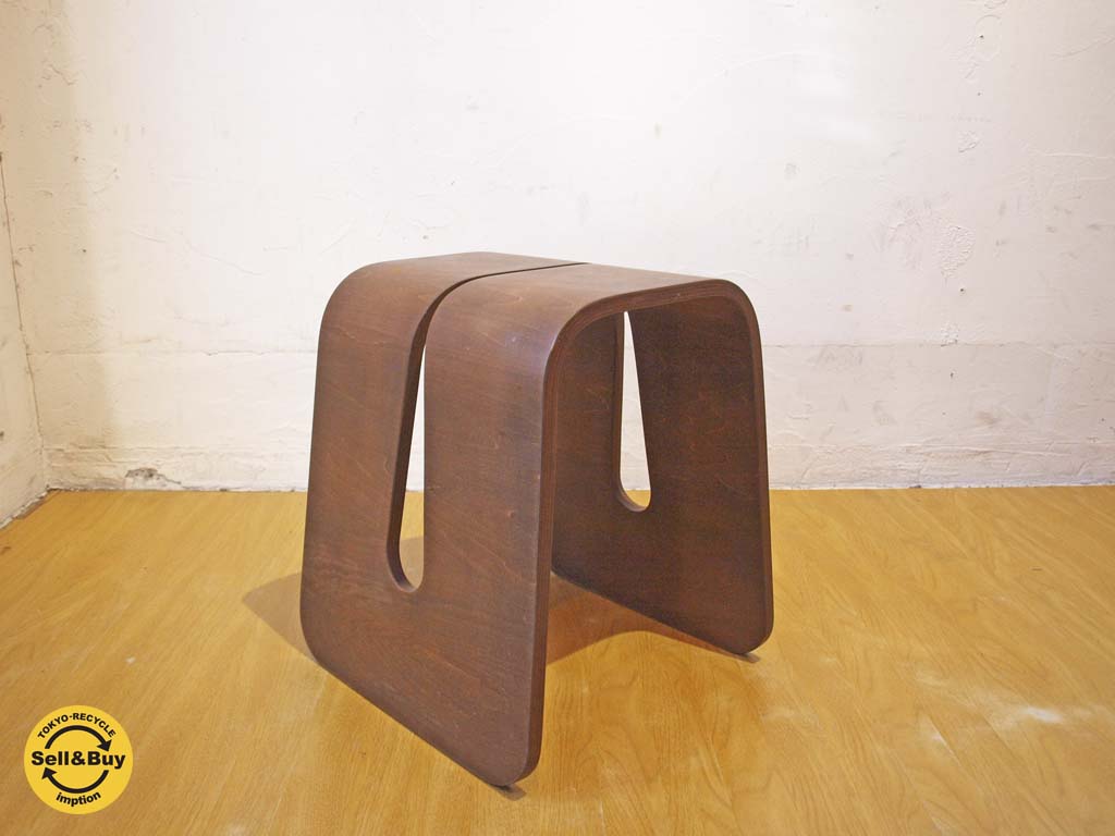 グラフ graf クラ KURA スツール シナ材 プライウッド 中古品 買い取りしました。