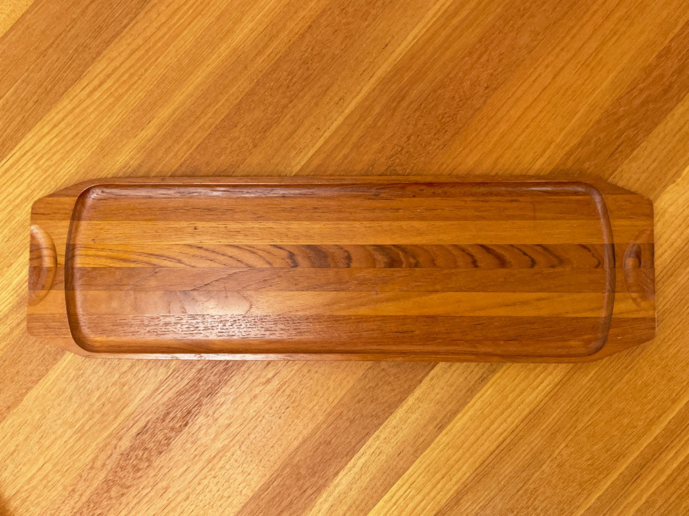 チェニ KJENI チーク材 トレイ トレー W58.5cm 無垢集成材 デンマークビンテージ 北欧雑貨 中古品 買い取りしました。
