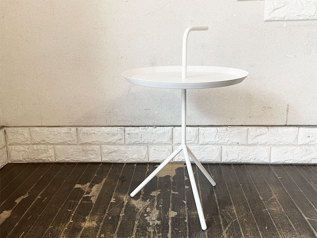 ヘイ HAY ドントリーブミー DON'T LEAVE ME DLM サイドテーブル Mサイズ Φ38cm ホワイト 北欧 デンマーク 中古品  買い取りしました。