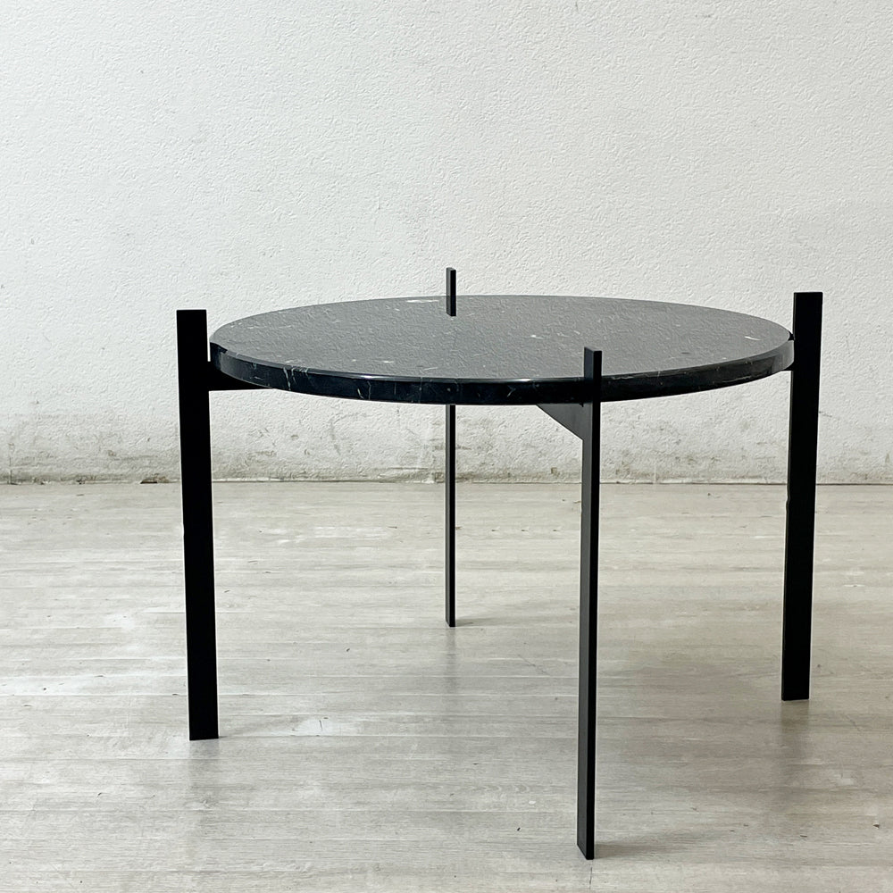 【祖師ヶ谷大蔵店】オックスデンマーク OX DENMARQ シングルデックテーブル SINGLE DECK TABLE 大理石×スチール ブラック モダンデザイン 定価 99,000円 買取させていただきました。
