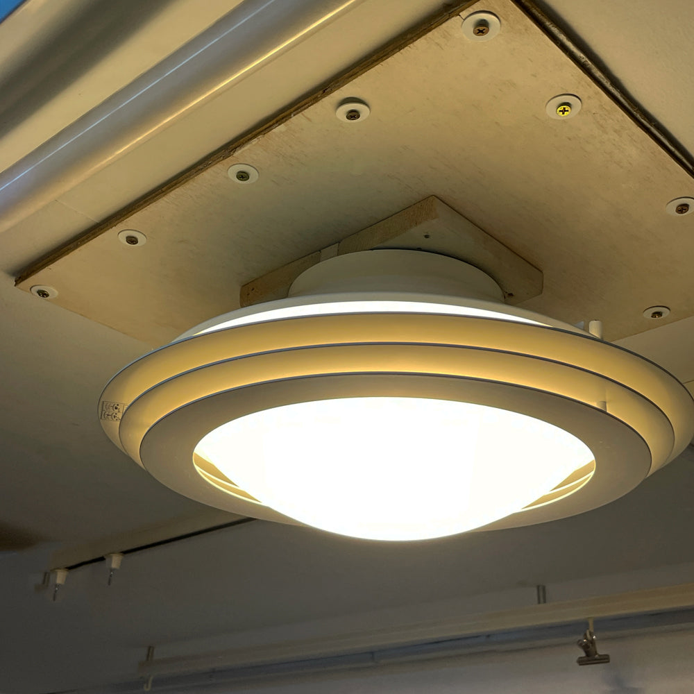 【祖師ヶ谷大蔵店】ヤマギワ yamagiwa SATSUKI シーリングライト スチールフレーム×ガラスセード 2灯 モダンデザイン 買取させていただきました。