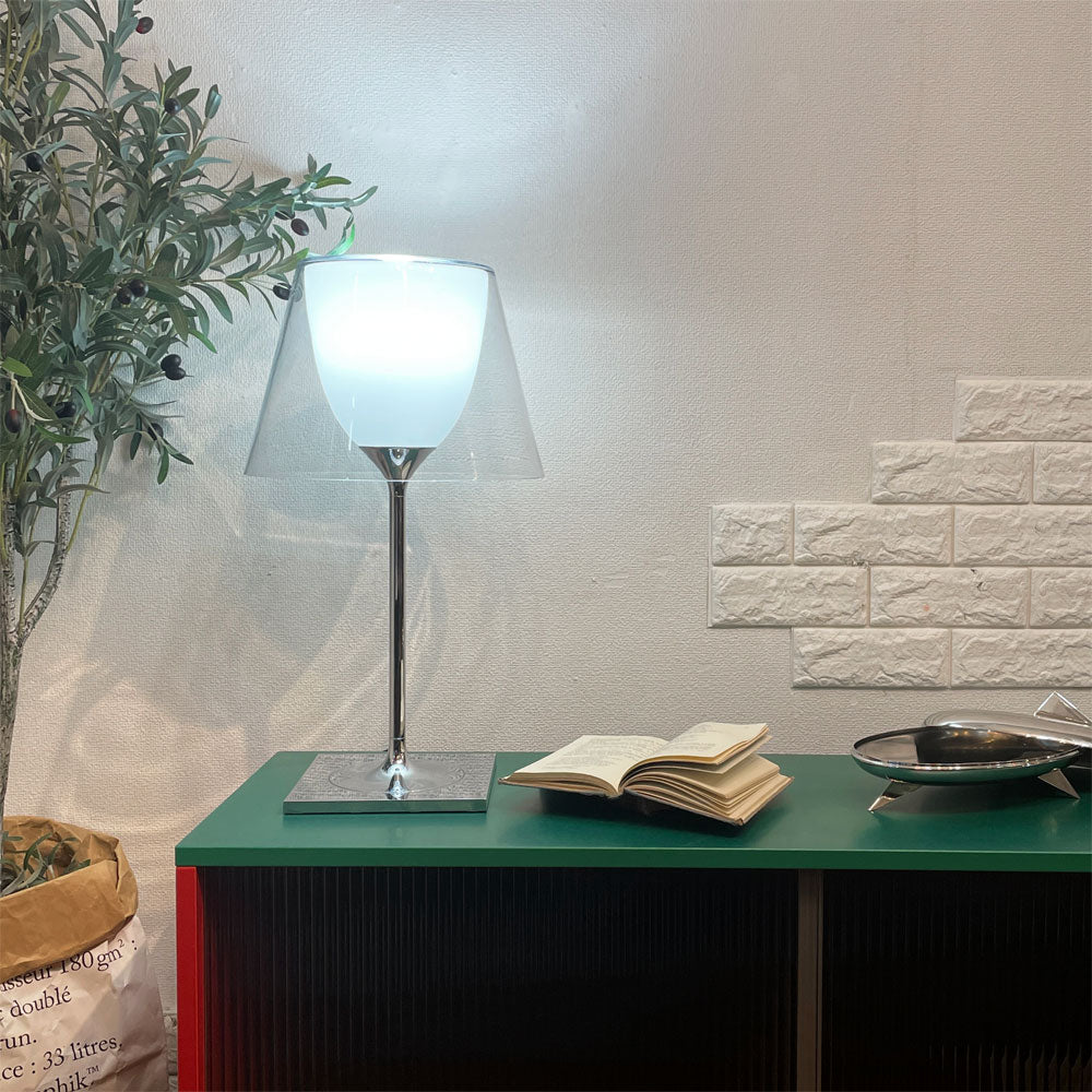 フロス FLOS ケートライブ KTRIBE T1 GLASS テーブルランプ ガラス クリアシェード フィリップ・スタルク イタリア 定価 ¥176,000- ～ 心まで、スッキリ整う ～