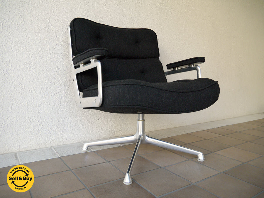 ハーマンミラー Herman Miller チャールズ & レイ ・ イームズ Charles & Ray Eames 美品 タイムライフチェア Time Life Chair ビンテージ 4本脚 レアファブリック エグゼクティブチェア Eames Executive Chairs 参考価格￥562,680-  USA ～ 無味乾燥なデザインのワークチェアとは一線を画すエグゼクティブの為に存在する孤高のチェア！ ～ 【 買取と販売とレンタルのお店 】