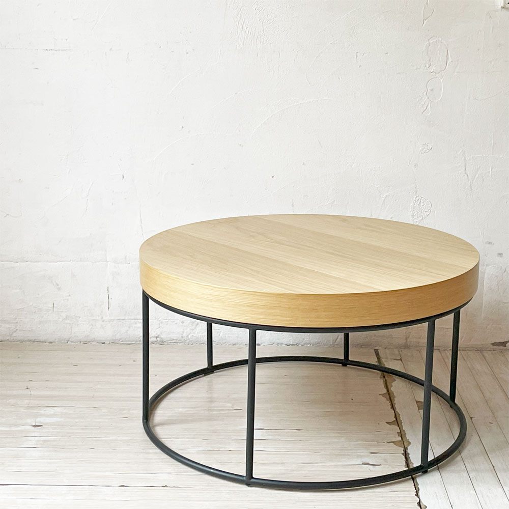 【下北沢店】イデー IDEE ディバンコ DIVANCO ローテーブル コーヒーテーブル ラウンド オーク材 スチール ナチュラルモダン  買取させていただきました。