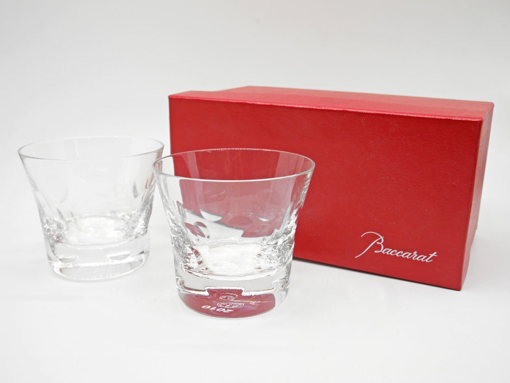 バカラ Baccarat ベルーガ Beluga ロックグラス クリスタル フランス 2010刻印有 中古品 買い取りしました。