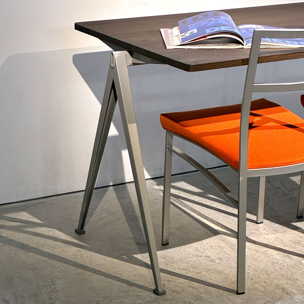 ヘイ HAY ピラミッド テーブル PYRAMID TABLE スモークドオーク コンパスレッグ スチール ベージュ W140cm デンマーク 北欧 ～分規のアイソメトリック～