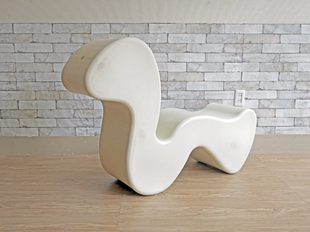 イノベーション INNOVATION ファントムチェア Phantom chair ホワイト ラウンジチェア ヴェルナー・パントン Verner Panton 北欧 デンマーク ミッドセンチュリー  中古品  買い取りしました。