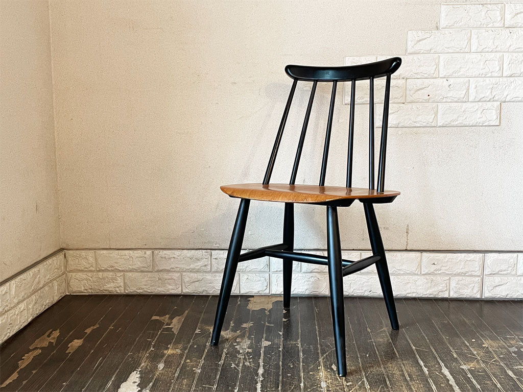 ファネットチェア Fanett chair ダイニングチェア チーク材座面 イルマリ・タピオヴァーラ フィンランド 北欧ビンテージ  　中古品  買い取りしました。