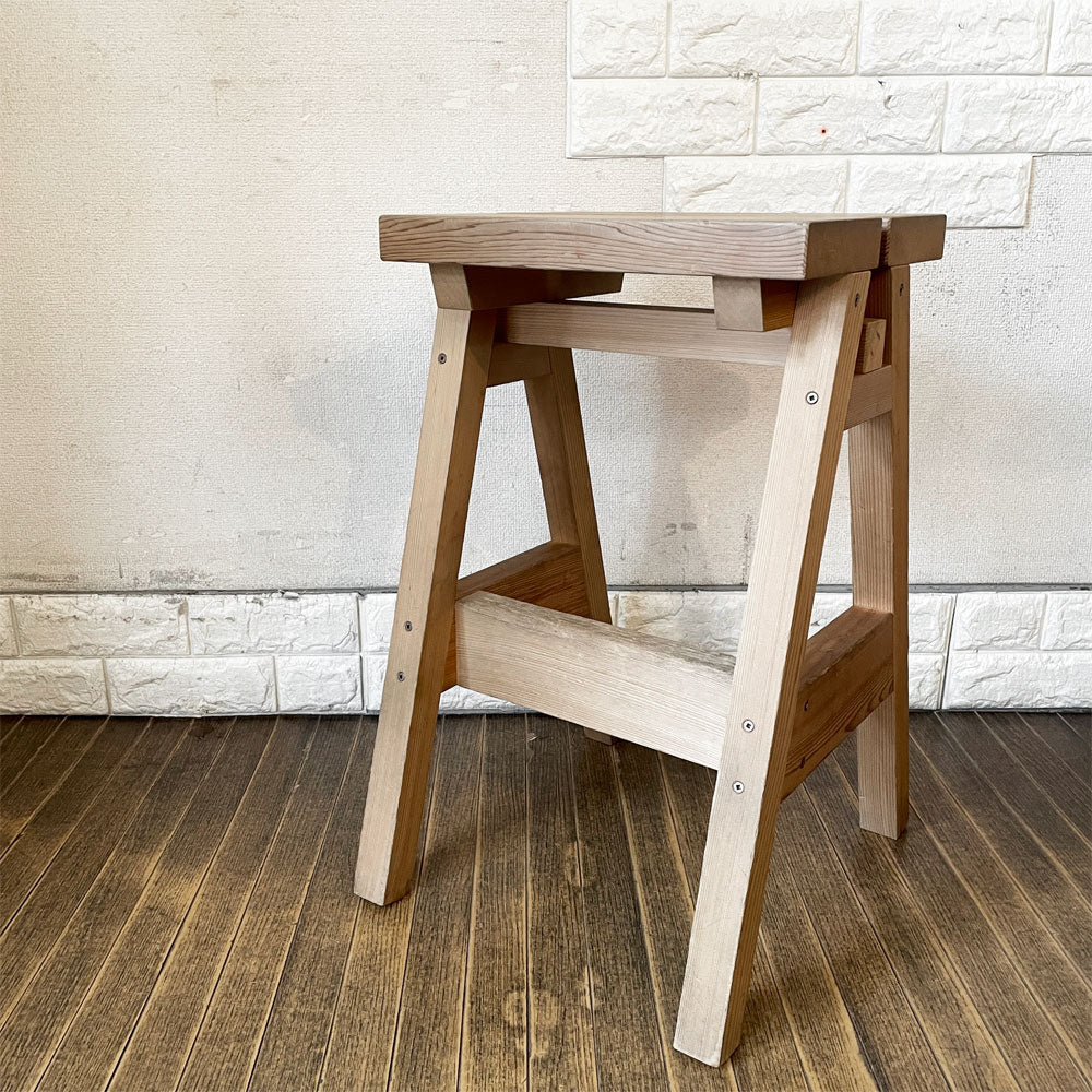 【経堂店】石巻工房 Ishinomaki Laboratory 石巻ハイスツール ISHINOMAKI HIGH STOOL 脚カット H60cm 芦沢啓治 買取させていただきました。
