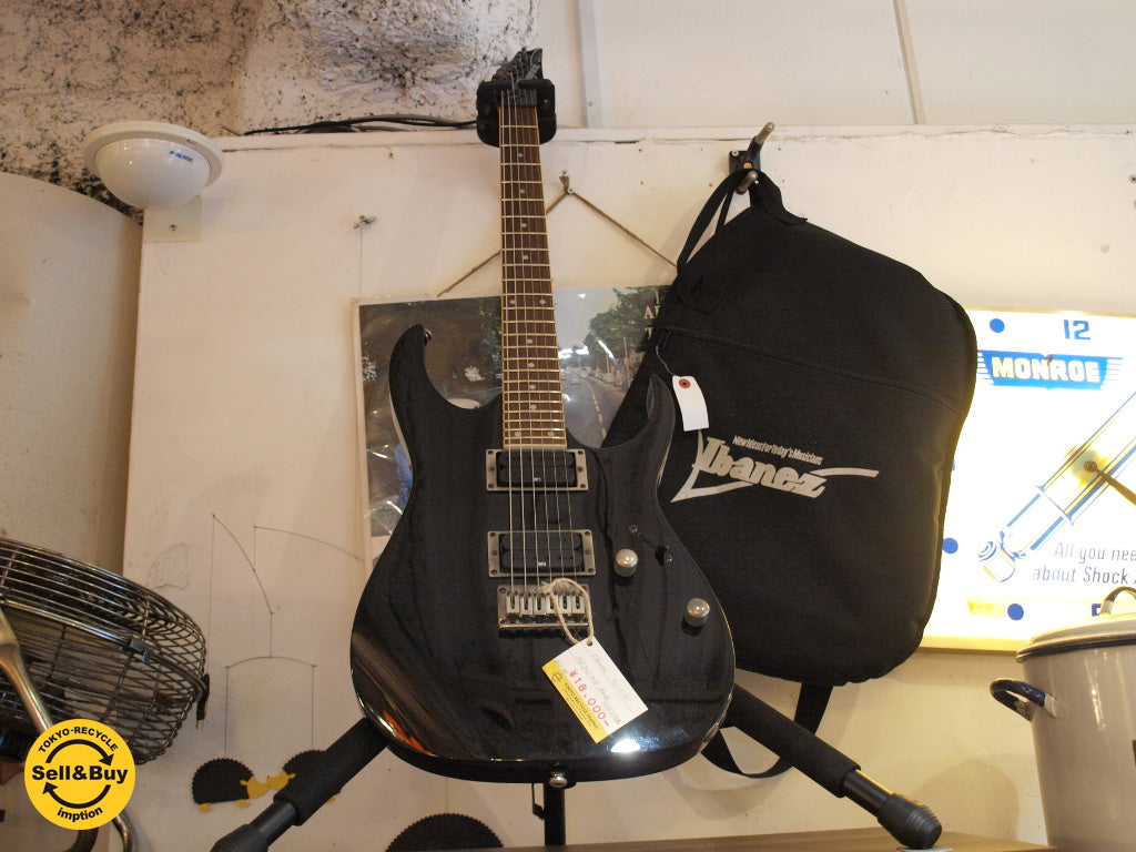 アイバニーズ Ibanez エレキギター RG321MH Black ソフトケース付 中古品 買い取りしました。