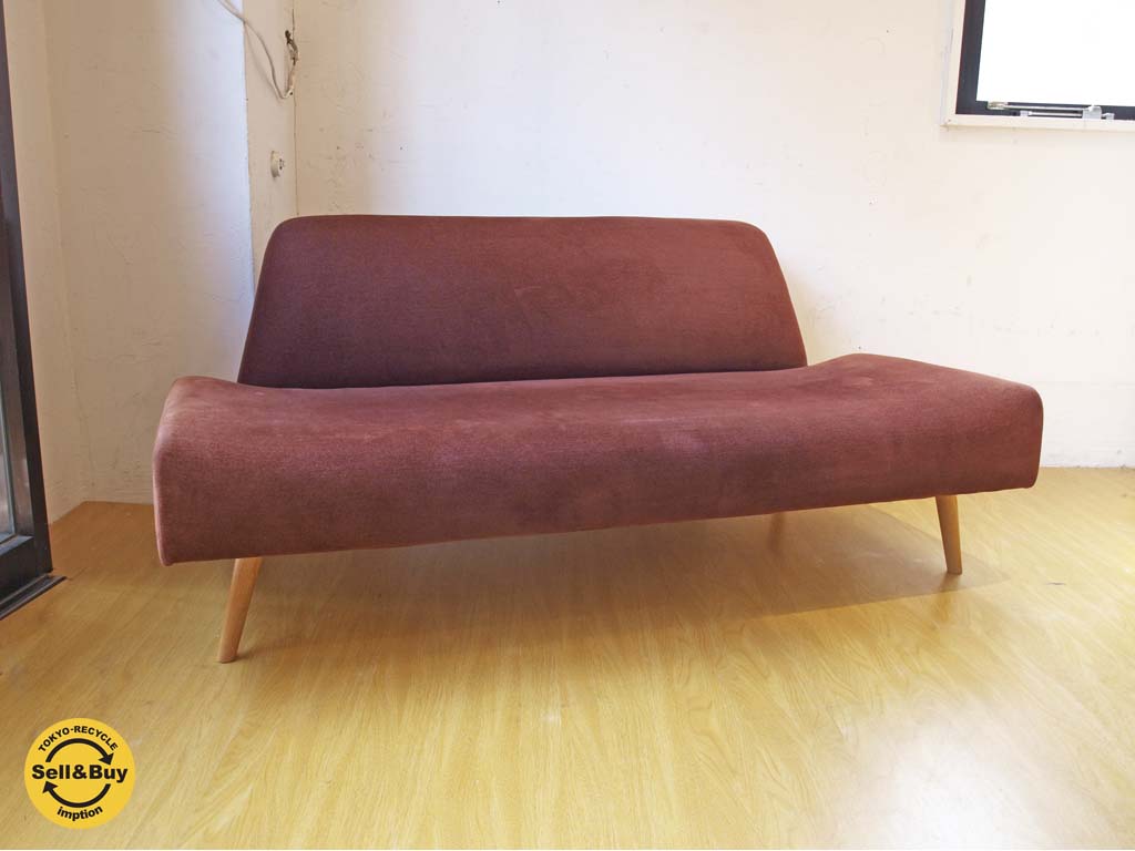 イデー IDEE アーオ ソファ AO SOFA 2シーター ココアブラウン Cocoa brown 岡嶌要 中古品 買い取りしました。
