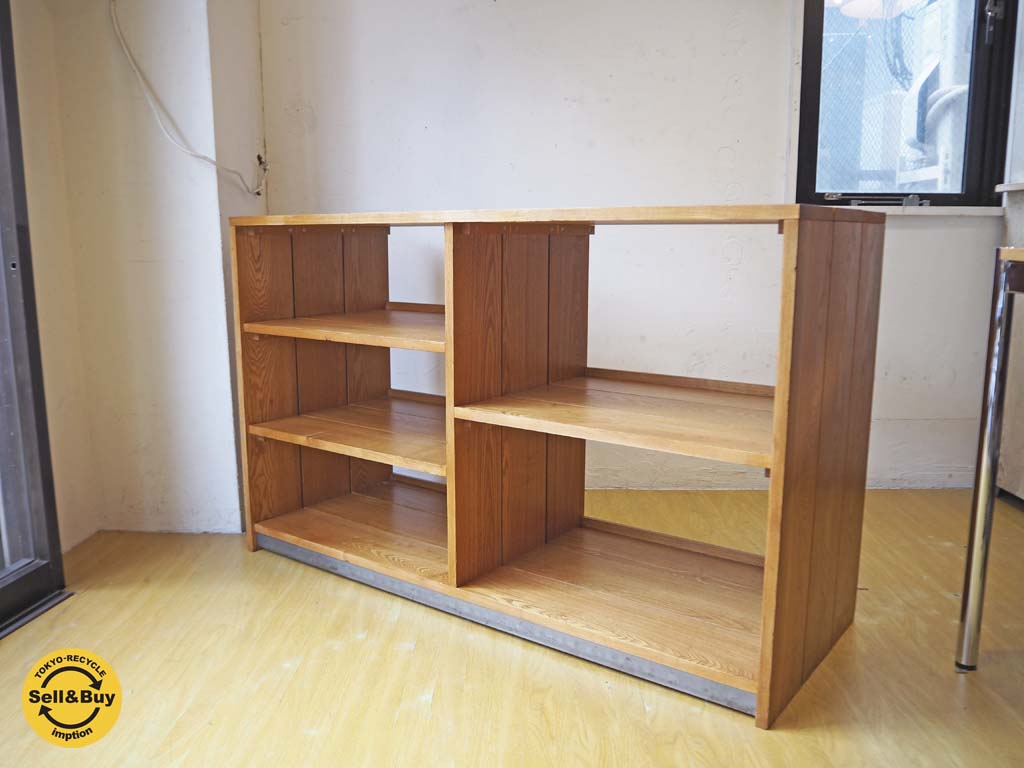 イデー idee プランクス PLANX オープンシェルフ サイドボード 無垢材 廃盤 中古品 買い取りしました。