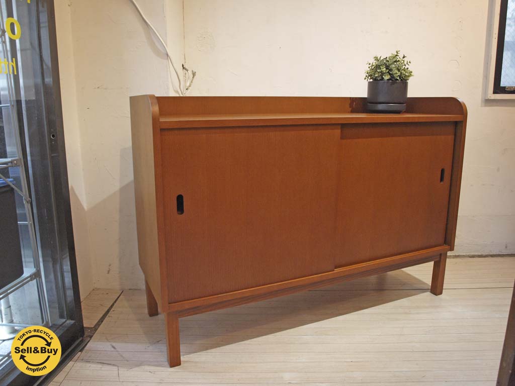 イデー IDEE アントン ANTON サイドキャビネット SIDE CABINET サイドボード アッシュ材 北欧モダンクラシック ★中古品 買い取りしました。下北沢店 出張買取もお任せ下さい。