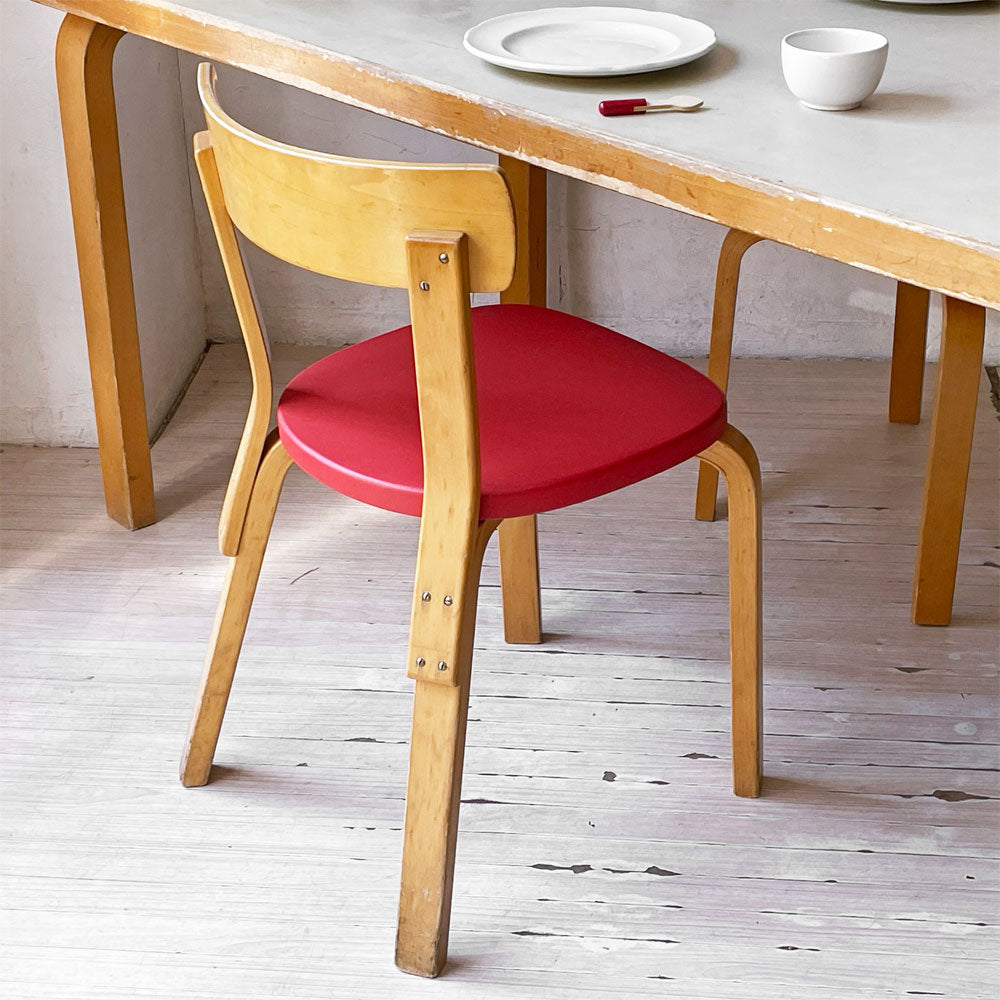 【下北沢店】アルテック artek チェア 69 Chair 69 ダイニングチェア PVCレザー ビンテージ アルヴァ・アアルト 北欧家具 フィンランド 買取させていただきました。