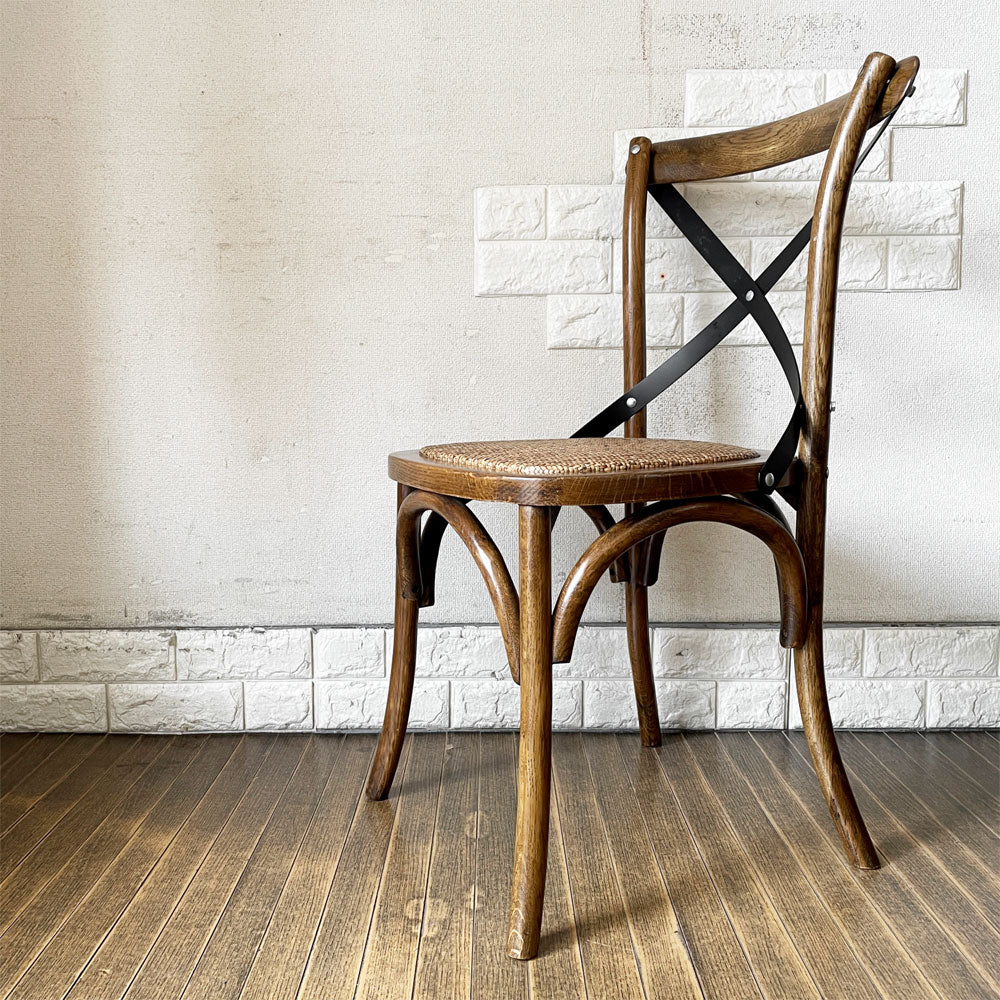 【経堂店】ジャーナルスタンダード journal standard Furniture ビーコンチェア BEACON CHAIR ダイニングチェア ベントウッドチェア オーク材×ラタン×スチール 定価￥28,600- 廃番 買取させていただきました。