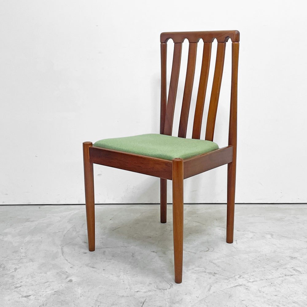 【祖師ヶ谷大蔵店】メレデュー MEREDEW チーク材 ダイニングチェア ファブリック UKビンテージ vintage 英国家具 北欧スタイル 買取させていただきました。