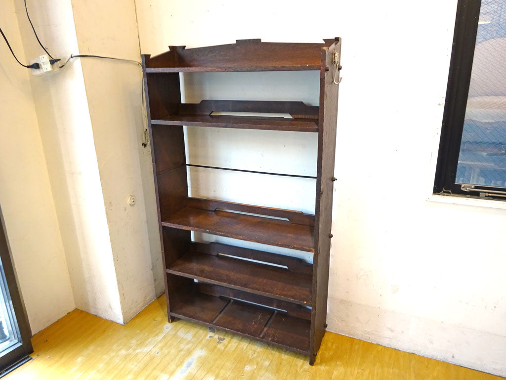 ジャパンビンテージ Japan Vintage 楢材 ナラ材 オープンシェルフ オープンラック ブックシェルフ 木味 下北沢店 中古品 買い取りしました。
