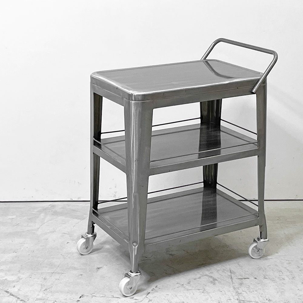 【祖師ヶ谷大蔵店】ガルト GART 1601 スチールワゴン キャスター付き 3段 インダストリアルデザイン  買取させていただきました。