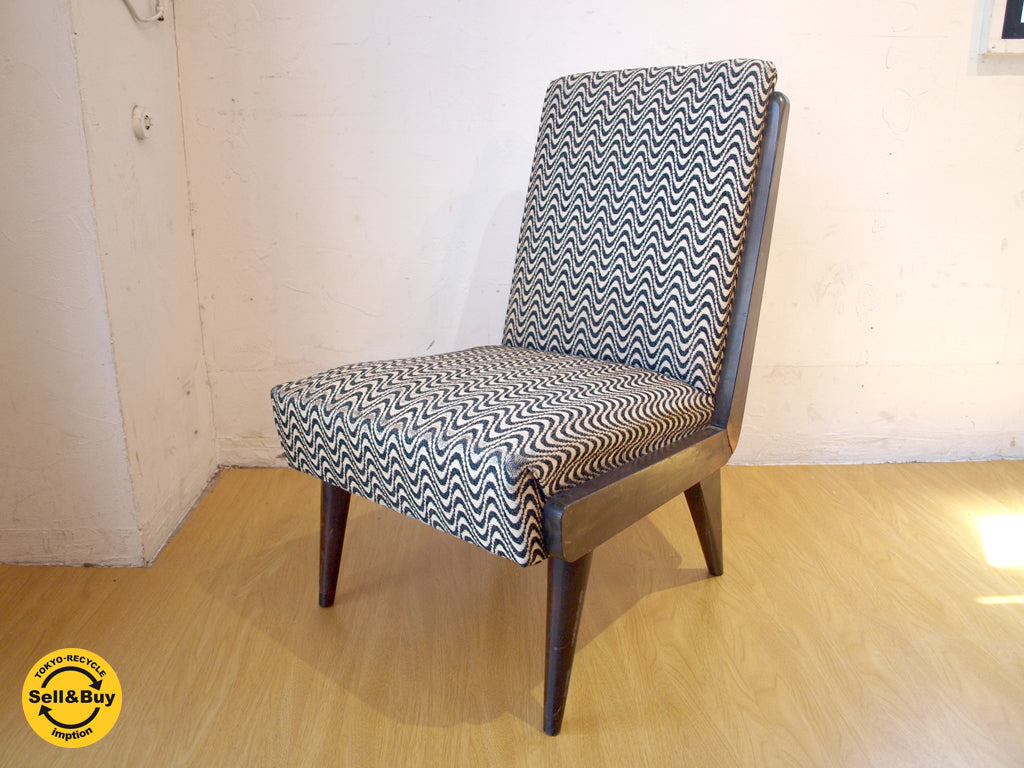 ジャパンビンテージ ラウンジチェア ソファ サイドチェア 安楽椅子 レトロデザイン 中古品 買い取りしました。