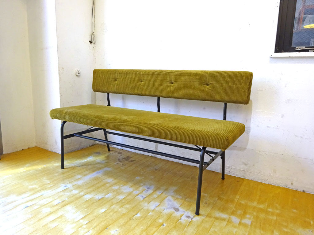 ジャーナルスタンダードファニチャー journal standard Furniture パクストン LDベンチ PAXTON LD BENCH ベンチバックレスト コーデュロイ ソファ 下北沢マスター 中古品 買い取りしました。