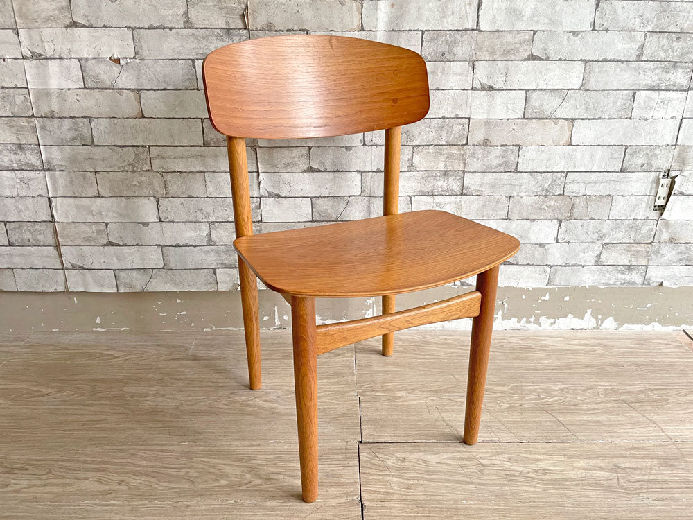 ソボーモブラー Soborg Mobler model.122 ダイニングチェア チーク材×オーク材 ボーエ・モーエンセン Borge Mogensen 北欧ビンテージ Blackboard購入品 中古品 買い取りしました。