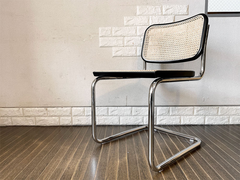 ノルスタジオ Knoll Studio ブロイヤーコレクション Breuer Collection チェスカチェア CESCA CHAIR アームレス BK マルセル・ブロイヤー バウハウス  中古品  買い取りしました。