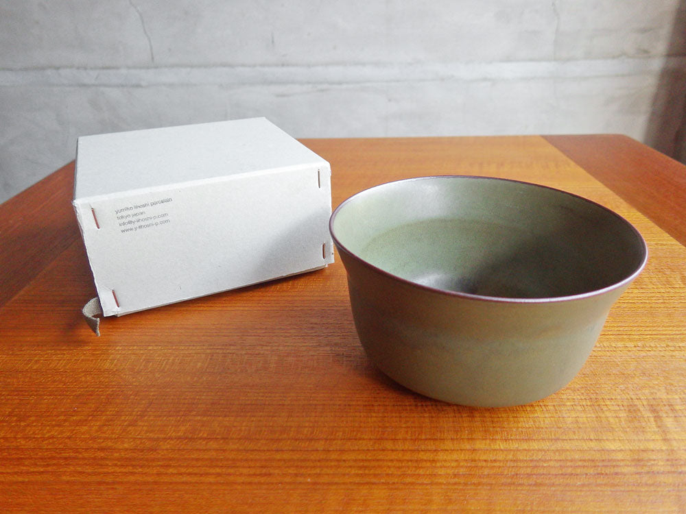 イイホシユミコ yumiko iihoshi オクシモロン OXYMORON ボウル 深鉢 グリーン 廃番 箱付き 中古品 買い取りしました。