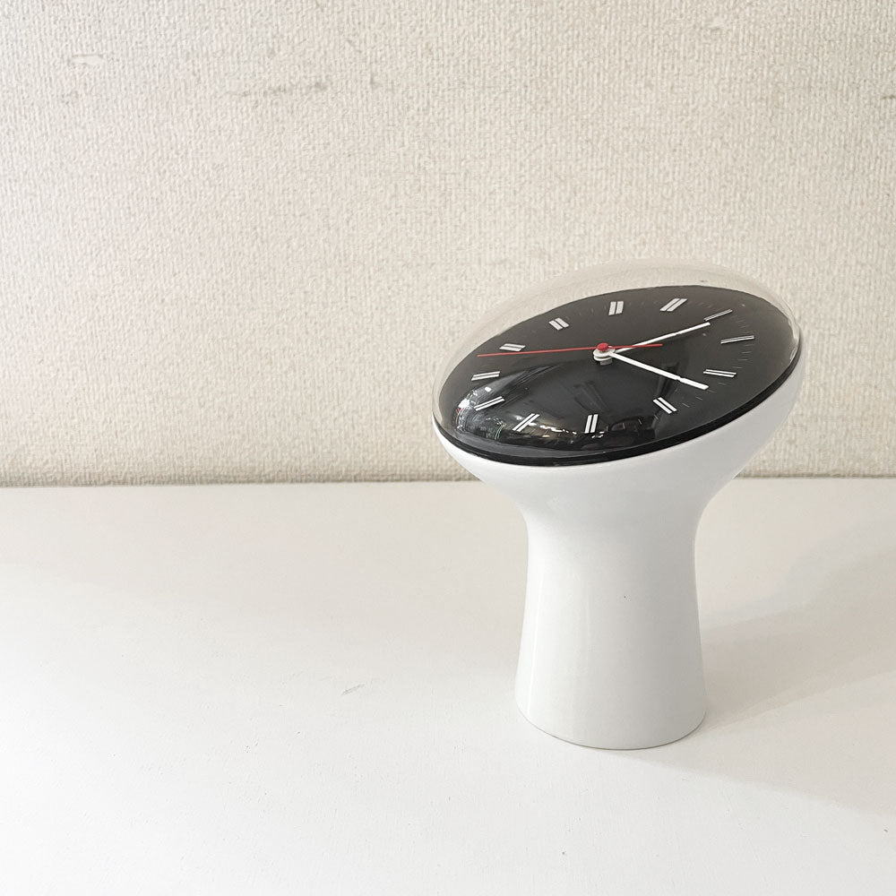 【経堂店】クライン＆モア Klein & More セクティコン SECTICON テーブルクロック 卓上時計 H15cm 陶製ベース ドイツ製 箱付 アンジェロ・マンジャロッティ 生産終了品 買取させていただきました。