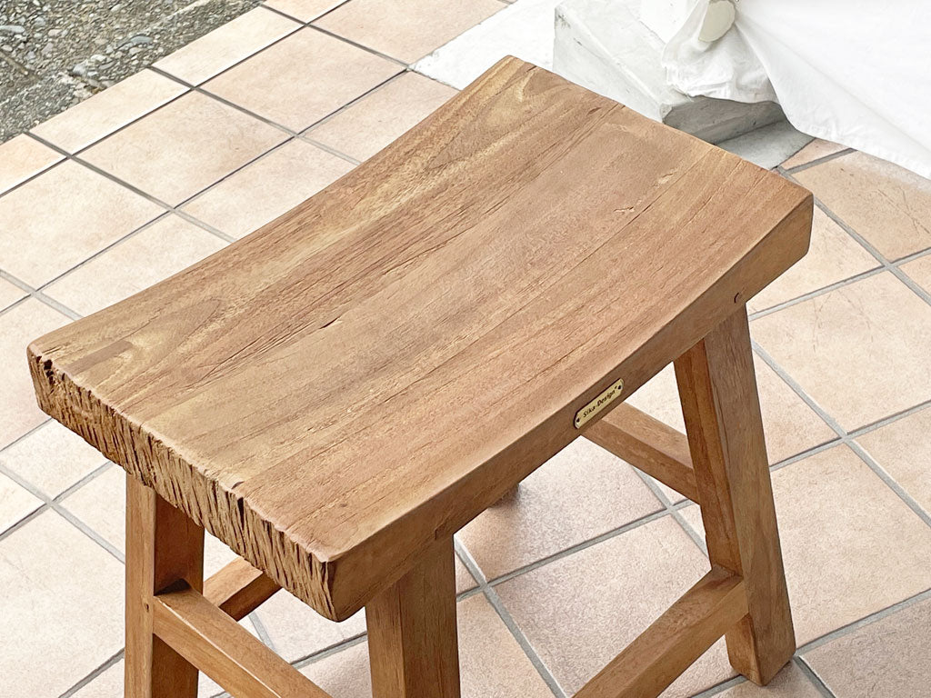 シカデザイン Sika Design チャールズ スツール Charles Stool チーク古材 ボートウッド クラフト ～ 悩みを空に吐き出して ～