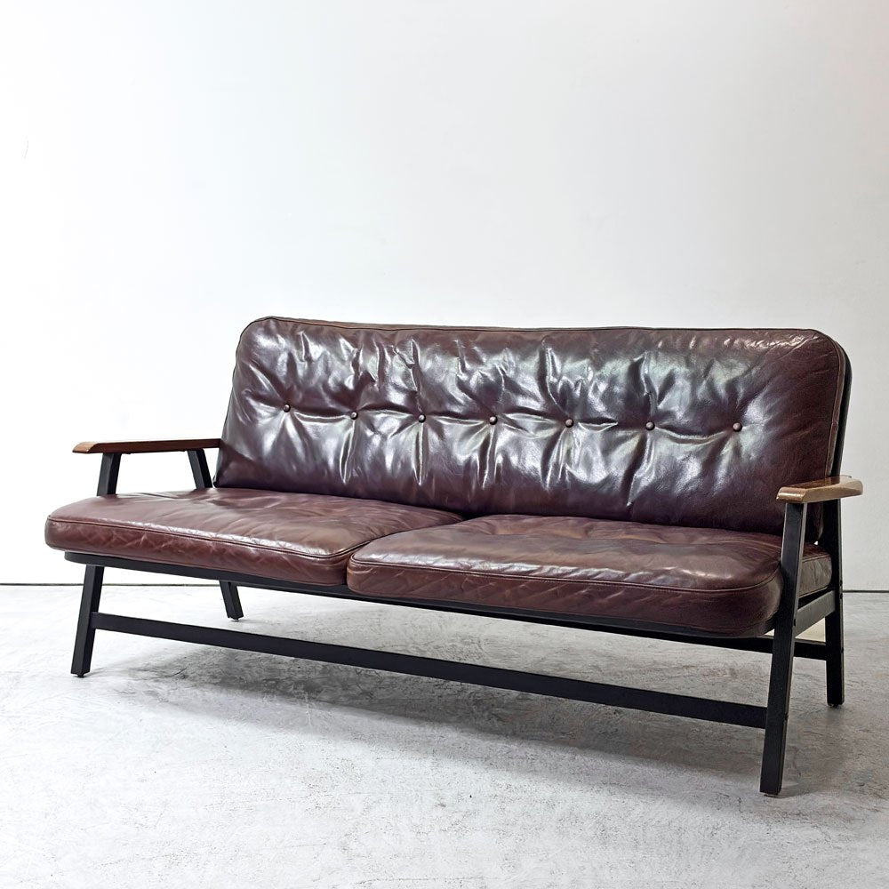 【祖師ヶ谷大蔵店】アクメファニチャー ACME Furniture グランドビュー ソファ GRANDVIEW SOFA レザー 本革 インダストリアル 廃番 買取させていただきました。