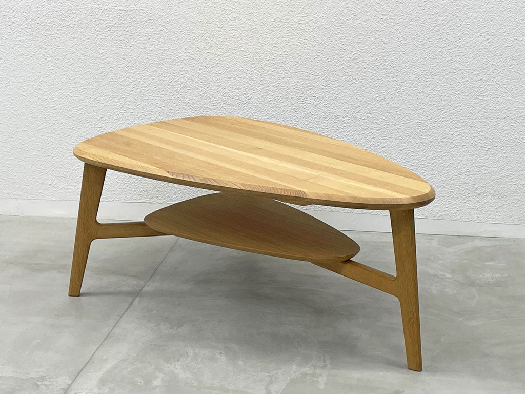 カリモク karimoku スタンダードモダンシリーズ オーク無垢集成材 リビングテーブル LIVING TABLE ナチュラルモダン 定価133,100円 中古品 買い取りしました。