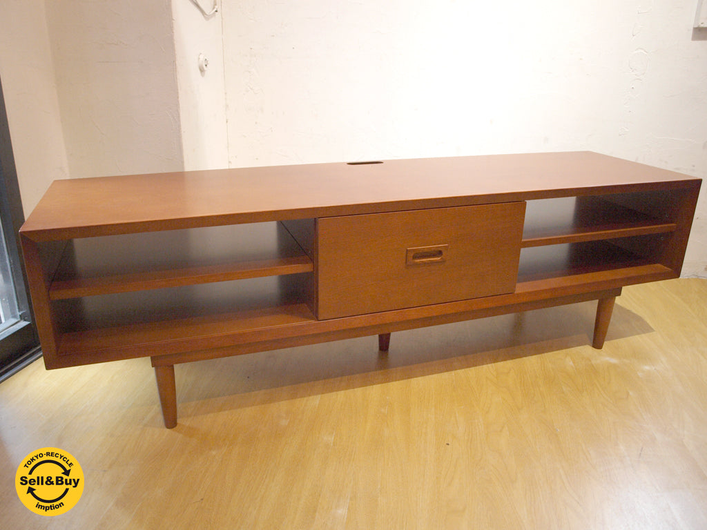 カリモク60+ ロクマルプラス karimoku ローボード オーク材 テレビ台 AVボード 中古品 買い取りしました。