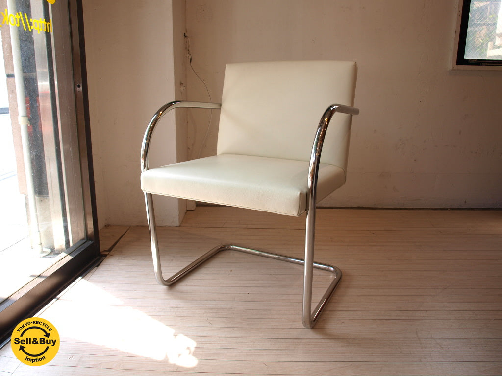 ノール スタジオ Knoll Studio ミース・ファン・デル・ローエ ブルーノチェア Brno tubular chair カンチレバー 正規品 ★中古品 買い取りしました。下北沢店 出張買取もお任せ下さい。