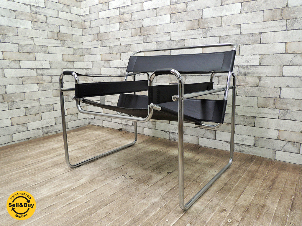 マルセル・ブロイヤー Marcel Breuer ワシリーチェア Wassily Chair リプロダクト 買い取りしました。祖師ヶ谷大蔵店 出張買取もお任せ下さい。