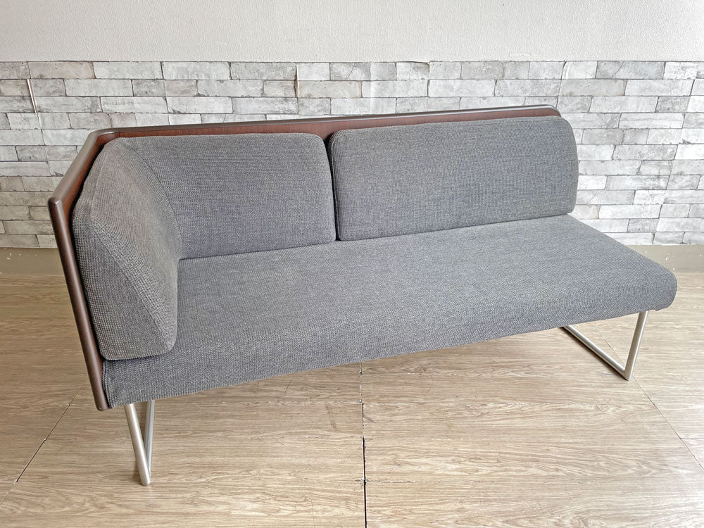 エスティック estic フォルマックス formax バンケットシリーズ BANQUETTE SERIES コックス COX 片アームソファ 2人掛け 安積伸 定価25万円以上　中古品 買い取りしました。