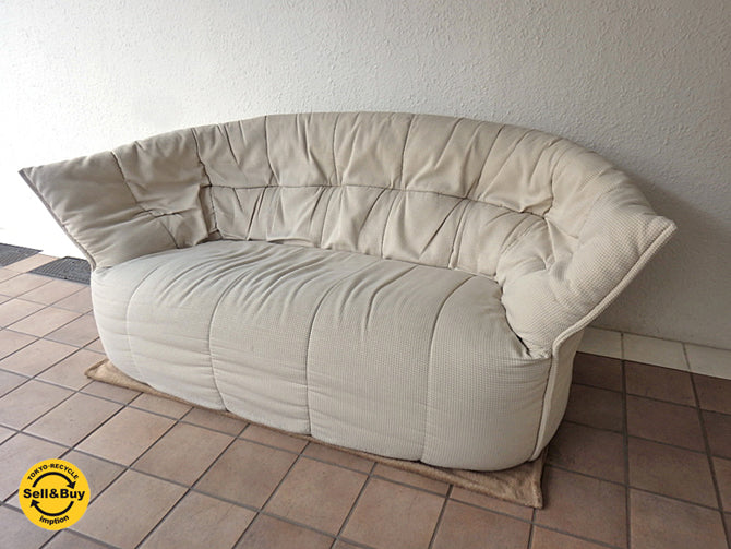 リーンロゼ ligne roset ブリガンタン BRIGANTIN ソファ 2シーター 2人掛け 定価～27万 ミッシェル・デュカロワ Michel Ducaroy ’81 デザイン イージーカバータイプ  【 買取と販売とレンタルのお店 】