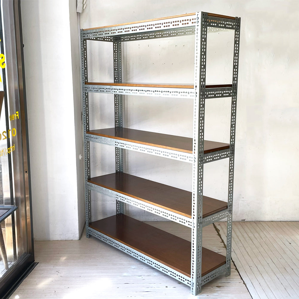 【下北沢店】リオン LYON アングルシェルフ SLOTTED ANGLE SHELF 5段 オープンシェルフ 買取させていただきました。