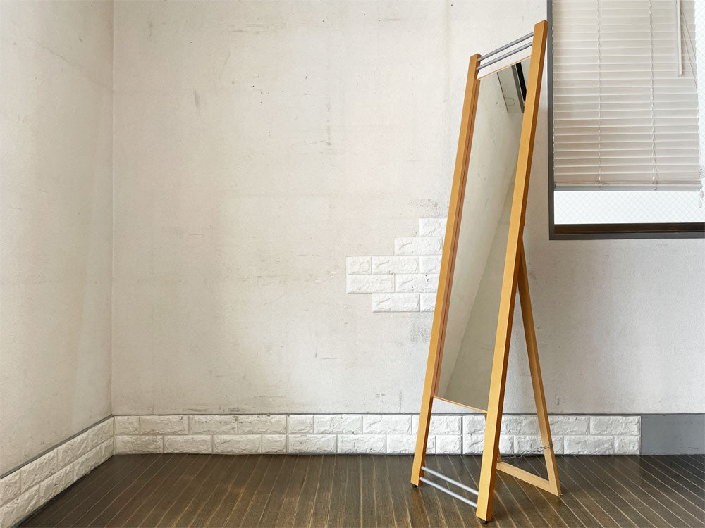 ナチュラルモダン Natural Modern 木製スタンドミラー 35×158cm 姿見 全身鏡  中古品  買い取りしました。