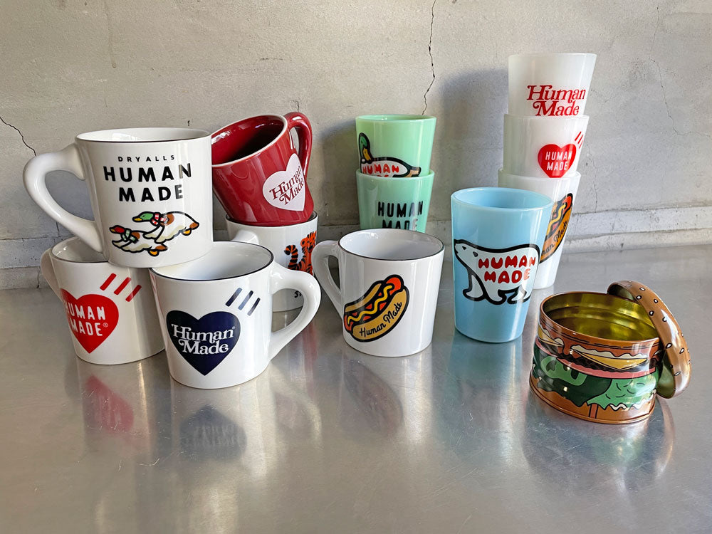 ヒューマンメイド HUMAN MADE マグカップ ＆ タンブラー ＆ ブリキ缶 中古品 買い取りしました。
