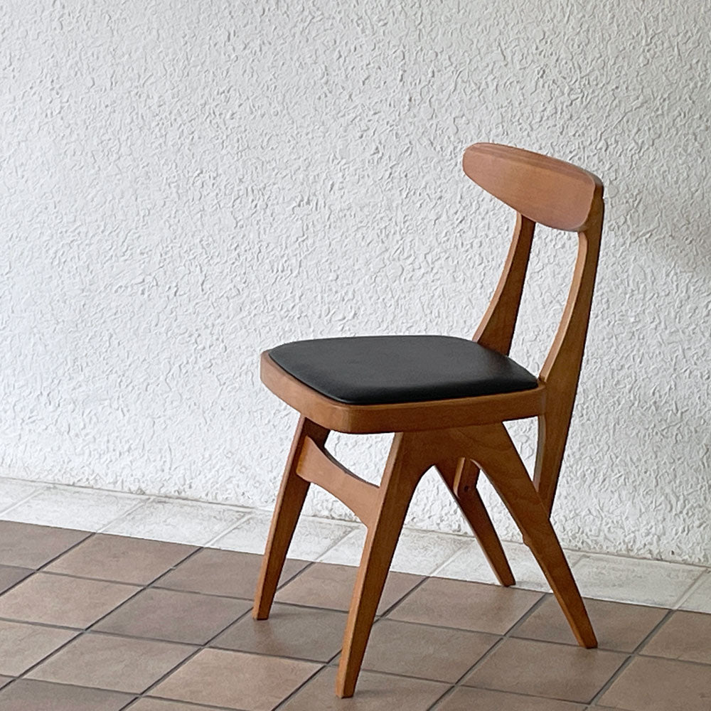 【用賀店】モダンデザイン Modern design ダイニングチェア 合皮 レトロ ジャパニーズモダン 買取させていただきました。